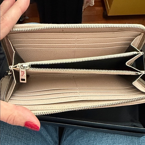 Yves St. Laurent Pink Zip Wallet - Picture 12 of 15